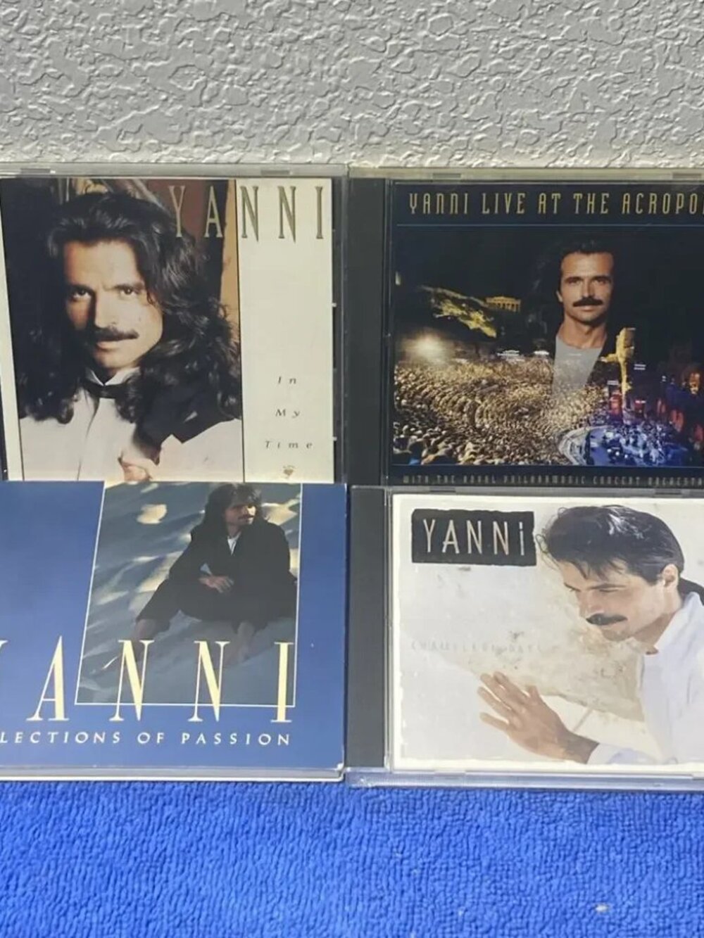 Yanni 4 Cd Bundle In My Time Live At The Acropolis Reflections Of Passion